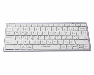 Клавіатура A4Tech FX51 USB (White) Fstyler дротова з ножичним перемикачем, USB, білий колір, фото №4