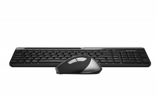 Комплект A4Tech Fstyler FB2535CS клавіатура з мишою , USB, колір димчато-сірий, numer zdjęcia 7