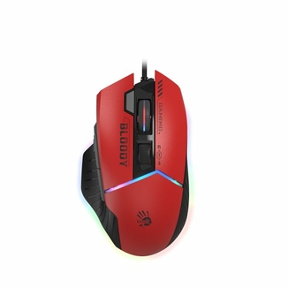 Миша ігрова A4Tech Bloody W95 Max (Sports Red), RGB, 12000 CPI, 50M натискань, активоване ПЗ Bloody, колір червоний, photo number 2