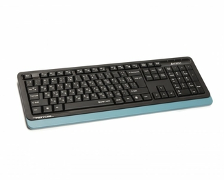 Комплект бездротовий клавіатура з мишою A4Tech Fstyler FGS1035Q (Navy Blue), чорно-синій, USB, фото №4