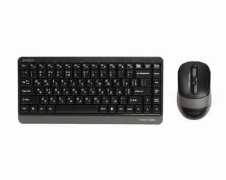 Комплект бездротовий A4Tech FG1110 (Grey) Fstyler клавіатура+миша, чорно-сірий, USB, numer zdjęcia 2