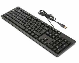 Клавіатура A4Tech KKS-3 , USB, чорна, гарячі клавіші, фото №4