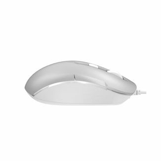 Миша A4Tech Fstyler FM26 (Icy White),  USB, колір сірий+білий, фото №6