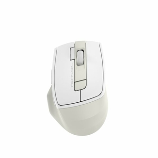 Миша бездротова A4Tech Fstyler FG45CS Air (Cream Beige),  USB, колір білий+бежевий, фото №2