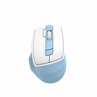 Миша бездротова A4Tech Fstyler FG45CS Air (lcy Blue),  USB, колір білий+блакитний, фото №2