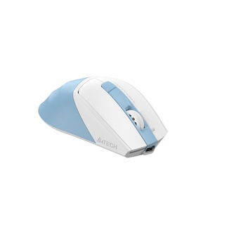 Миша бездротова A4Tech Fstyler FG45CS Air (lcy Blue),  USB, колір білий+блакитний, фото №4