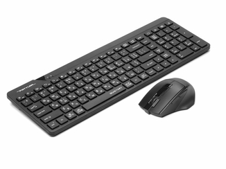 A4Tech Fstyler FG2400 Air (Black), комплект бездротовий клавіатура з мишою, колір чорний, numer zdjęcia 3