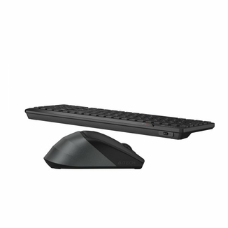 A4Tech Fstyler FG2400 Air (Black), комплект бездротовий клавіатура з мишою, колір чорний, фото №5
