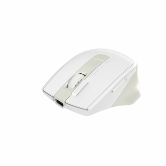 Миша бездротова A4Tech Fstyler FB45CS Air (Cream Beige), колір білий+бежевий, фото №3