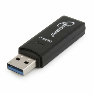 Зовнішній картрідер Gembird UHB-CR3-01, USB 3.0, для SD і MicroSD, фото №2