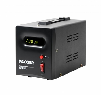 Автоматичний регулятор напруги Maxxter MX-AVR-S500-01 стабілізатор  230 В, 500 ВА, photo number 2