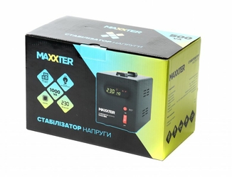Автоматичний регулятор напруги Maxxter MX-AVR-S1000-01, фото №4