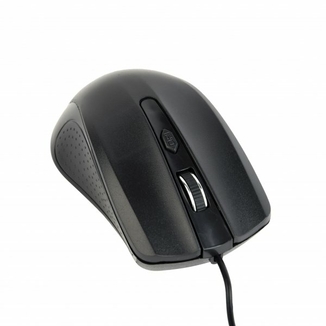 Оптична мишка Gembird MUS-4B-01, USB интерфейс, чорний колір, numer zdjęcia 2