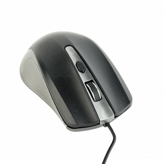Оптична мишка Gembird MUS-4B-01-GB, USB интерфейс, сіро-чорного кольору, фото №2