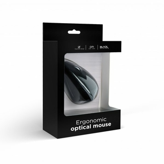 Оптична мишка Gembird MUS-ERGO-01, USB интерфейс, чорний колір, photo number 7