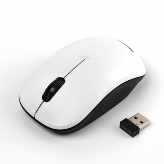 Мишка бездротова Maxxter Mr-333-W, біла, фото №2