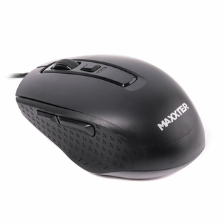 Мишка оптична Maxxter Mc-335, чорного кольору, фото №4