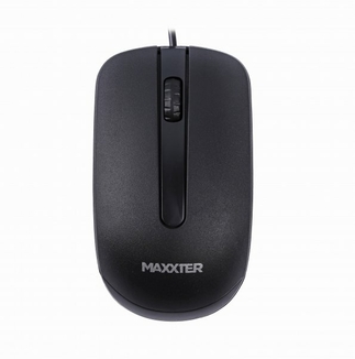 Дротовий комплект Maxxter KMS-CM-01-UA (клавіатура + мишка), фото №5