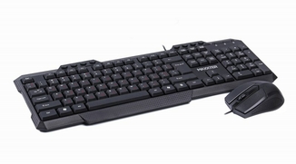 Дротовий комплект Maxxter KMS-CM-02-UA (клавіатура + мишка), мультимедійні клавіші, фото №3