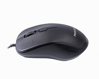 Миша дротова Mc-3B01, оптична, 3 кнопки, USB, чорна, numer zdjęcia 3