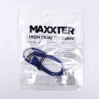 Кабель Maxxter U-AMAM3-0,5M, преміум якість USB 3.0 A-тато/А-тато, 0,5 м., фото №4