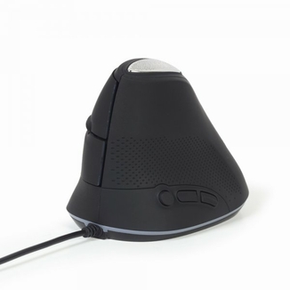Оптична ергономічна миша MUS-ERGO-03, USB інтерфейс, чорний, numer zdjęcia 8