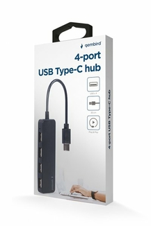 Хаб Type-C на 4 порти USB 2.0 UHB-CM-U2P4-01, photo number 4