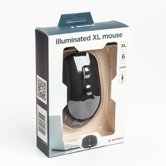 Оптична мишка Gembird MUS-UL-02, USB інтерфейс, чорний колір, фото №8