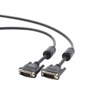 Кабель Cablexpert CC-DVI2-BK-6 DVI відео Dual Link 1,8 м, numer zdjęcia 3