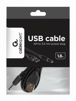 Кабель живлення CC-USB-AMP35-6, USB-AM, 1,8м, фото №4