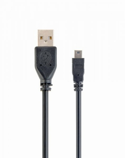Кабель Cablexpert CCP-USB2-AM5P-6, преміум якість, USB 2.0 A-тато/міні USB 2.0 5-пін, 1.8 м., фото №2