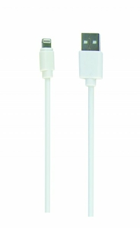 Кабель Cablexpert CC-USB2-AMLM-2M-W, USB 2.0 AM-папа/Lightning, 2.0 м., фото №2