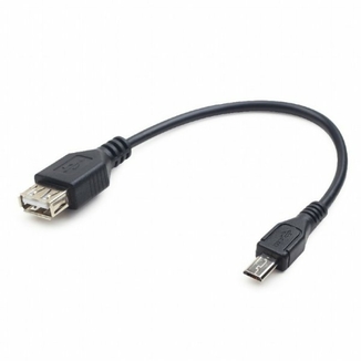 Кабель-адаптер USB OTG Cablexpert A-OTG-AFBM-03 для пристроїв, AF - Micro BM, 0.15 м., photo number 2