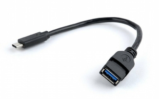 Кабель-адаптер Cablexpert  USB OTG A-OTG-CMAF3-01 для пристроїв, AF - Type C, 0,20м, numer zdjęcia 2