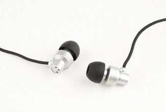 Вакуумні навушники з мікрофоном Gembird MHS-EP-CDG-S, металевий корпус, сірий колір, numer zdjęcia 4