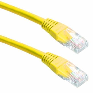Патч корд Cablexpert PP22-0.5M/Y, FTP, литий,  50u" штекер із фіксатором, 0.5 м, жовтий, numer zdjęcia 3