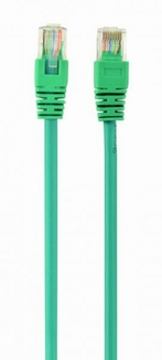 Патч корд Cablexpert PP12-0.25M/G, UTP, категорія. 5E, литий,  50u" штекер із фіксатором, 0.25 м, зелений, фото №2