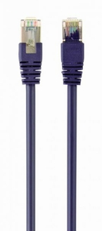Патч корд Cablexpert PP6-0.25M/V, FTP, категорія. 6, литий,  50u" штекер із фіксатором, 0.25 м, фіолетовий, numer zdjęcia 2