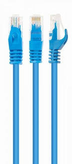 Патч корд Cablexpert PP6U-2M/B, UTP, категорія. 6, литий,  50u" штекер із фіксатором, 2 м, синій, фото №2