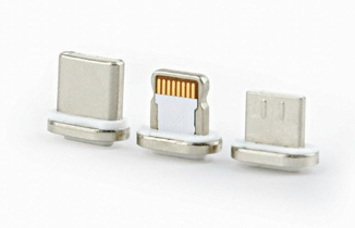Кабель Cablexpert CC-USB2-AMLM31-1M, магнітний USB 2.0  AM/Lightning/Micro/Type-C USB, 1.0 м., фото №5