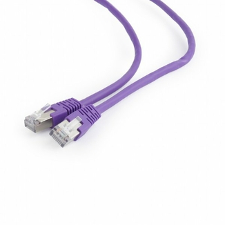 Патч корд Cablexpert PP6-3M/V, FTP, категорія. 6, литий,  50u" штекер із фіксатором, 3 м, фіолетовий, фото №3