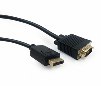Перетворювач цифрового DisplayPort сигналу в VGA відео 1.8 m Cablexpert CCP-DPM-VGAM-6, numer zdjęcia 3