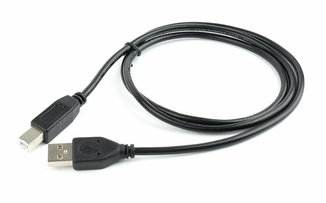 Кабель Cablexpert CCP-USB2-AMBM-1M, преміум якість USB 2.0 A-папа/B-папа, 1.0 м., фото №5