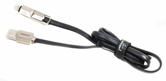 Кабель Cablexpert CCPB-ML-USB-05BK, USB 2.0  А-тато/Lightning/Micro USB, 1.0 м., фото №3