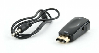 Перетворювач цифрового HDMI сигналу в VGA відео Cablexpert AB-HDMI-VGA-02, numer zdjęcia 2