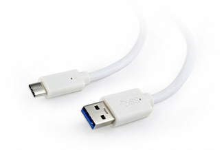 Кабель Cablexpert CCP-USB3-AMCM-W-0.5M, преміум якість USB 3.0 A-тато/C-тато, 0,5 м., фото №3