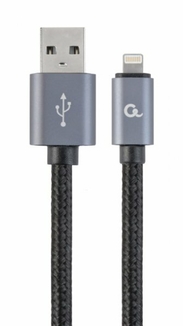 Кабель micro Cablexpert CCB-mUSB2B-AMLM-6, USB 2.0 A-вилка/Lightning, 1.8 м., фото №2