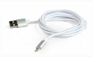 Кабель micro Cablexpert CCB-mUSB2B-AMLM-6-S, USB 2.0 A-вилка/Lightning, 1.8 м., numer zdjęcia 3