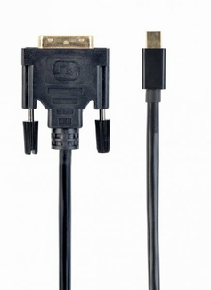 Кабель-перехідник Cablexpert CC-mDPM-DVIM-6, Mini DisplayPort вилка / DVI вилка, 1.8 м, фото №2