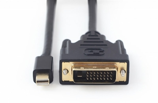 Кабель-перехідник Cablexpert CC-mDPM-DVIM-6, Mini DisplayPort вилка / DVI вилка, 1.8 м, фото №5